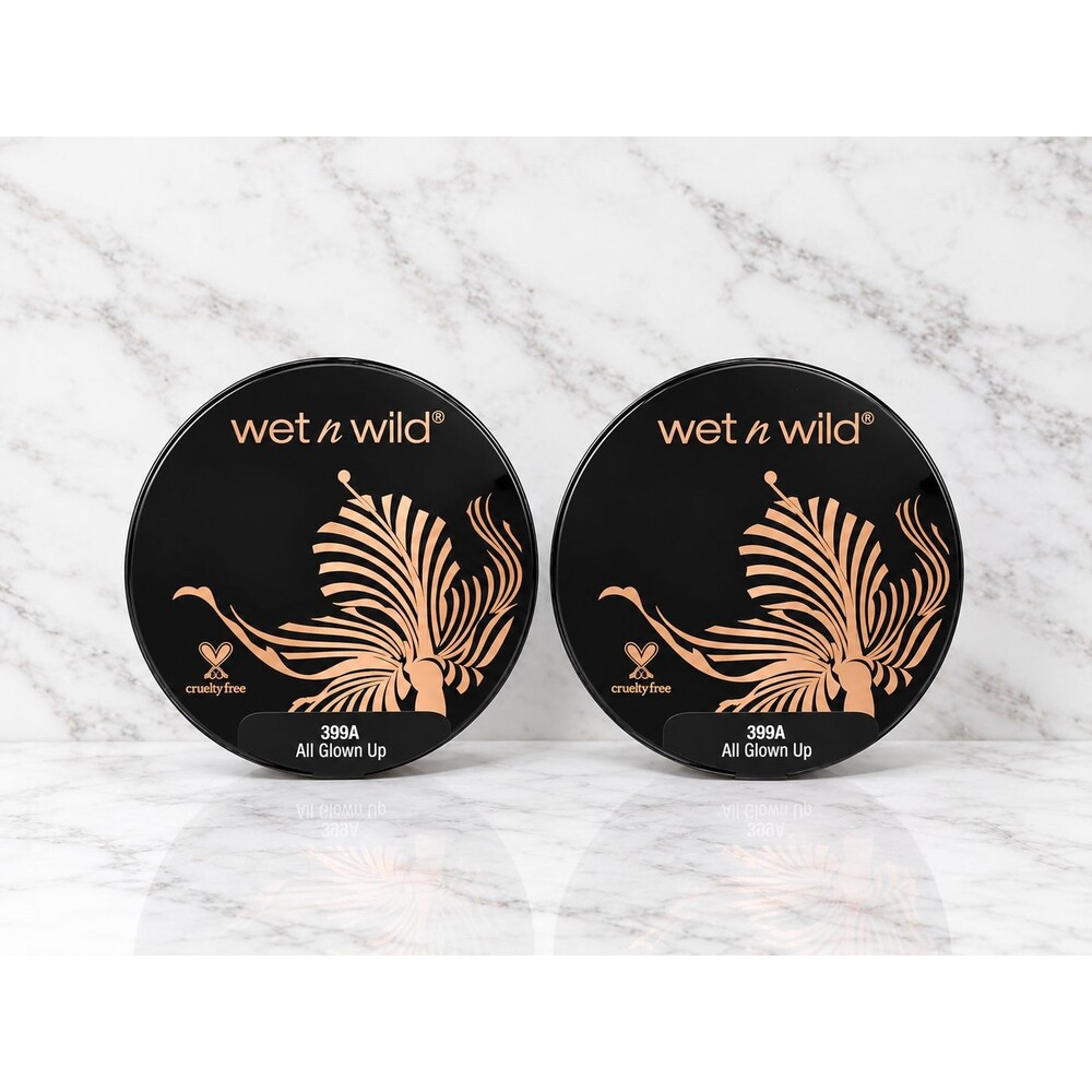 2 Pack Wet n Wild Megaglo Loose Powder Highlighting # 399A ALL GLOWN UP
